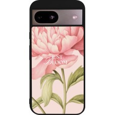 Coque Google Pixel 8a - Silicone rigide noir Just Bloom 2026