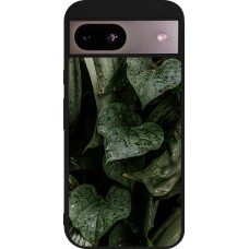 Google Pixel 8a Case Hülle - Silikon schwarz Spring 23 fresh plants