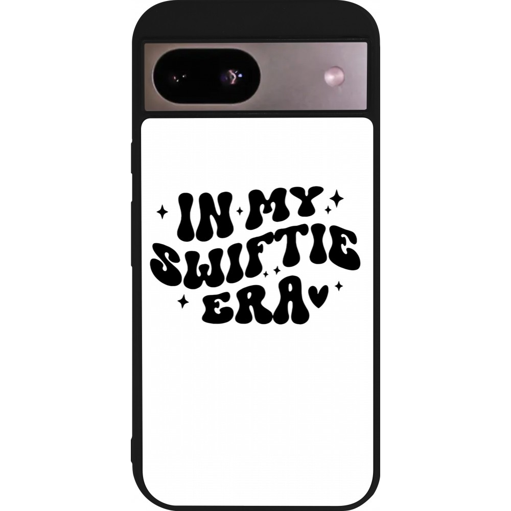 Coque Google Pixel 8a - Silicone rigide noir Taylor Swift In My Swiftie Era - White