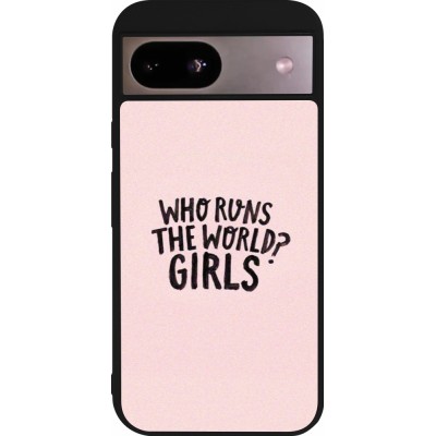 Google Pixel 8a Case Hülle - Silikon schwarz Womens day 2026 3