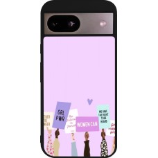 Coque Google Pixel 8a - Silicone rigide noir Womens day 2026 9