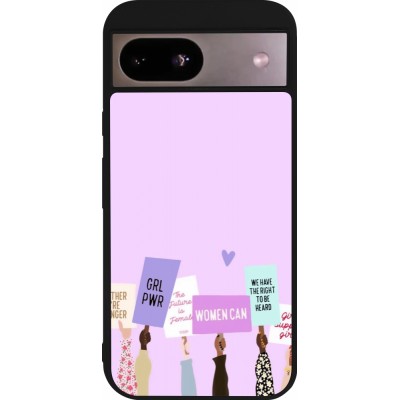 Google Pixel 8a Case Hülle - Silikon schwarz Womens day 2026 9