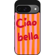 Coque Google Pixel 9 / Pixel 9 Pro - Silicone rigide noir Bye Bella 2026