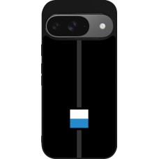 Google Pixel 9 / Pixel 9 Pro Case Hülle - Silikon schwarz Kanton LU schwarz