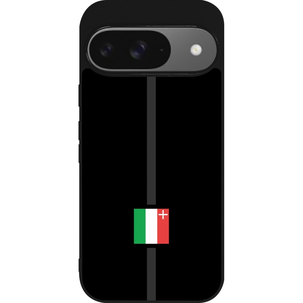 Google Pixel 9 / Pixel 9 Pro Case Hülle - Silikon schwarz Kanton NE schwarz
