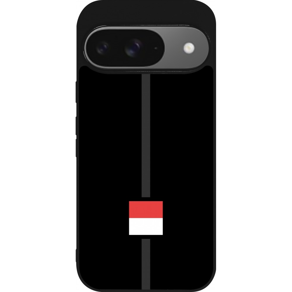 Coque Google Pixel 9 / Pixel 9 Pro - Silicone rigide noir Canton SO noir