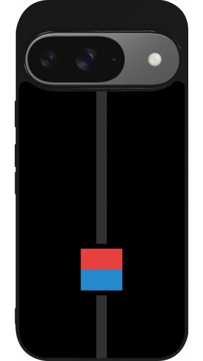 Google Pixel 9 / Pixel 9 Pro Case Hülle - Silikon schwarz Kanton TI schwarz
