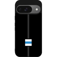 Google Pixel 9 / Pixel 9 Pro Case Hülle - Silikon schwarz Kanton ZG schwarz