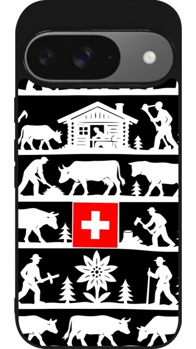 Google Pixel 9 / Pixel 9 Pro Case Hülle - Silikon schwarz Poya Schweiz 1 schwarz Google Pixel 9 / Pixel 9 Pro Case Hülle - Silikon schwarz Poya Schweiz 1 schwarz