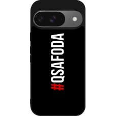 Coque Google Pixel 9 / Pixel 9 Pro - Silicone rigide noir Qsafoda 1