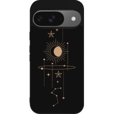 Coque Google Pixel 9 / Pixel 9 Pro - Silicone rigide noir Spring 23 astro