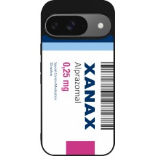 Coque Google Pixel 9 / Pixel 9 Pro - Silicone rigide noir Xanax Alprazolam 2025