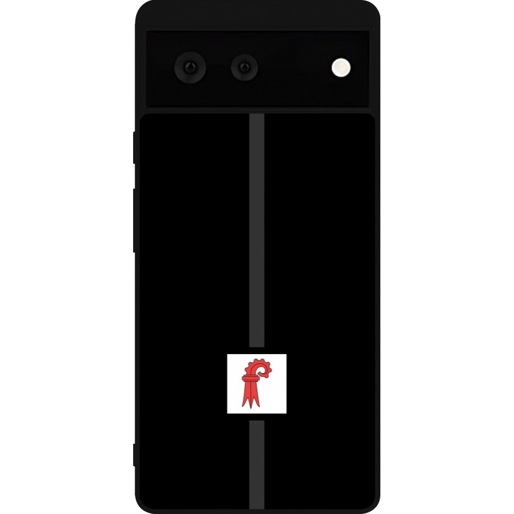Coque Google Pixel 6 - Silicone rigide noir Canton BL noir