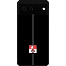 Coque Google Pixel 6 - Silicone rigide noir Canton OW noir