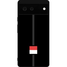 Google Pixel 6 Case Hülle - Silikon schwarz Kanton SO schwarz