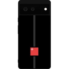 Google Pixel 6 Case Hülle - Silikon schwarz Kanton SZ schwarz