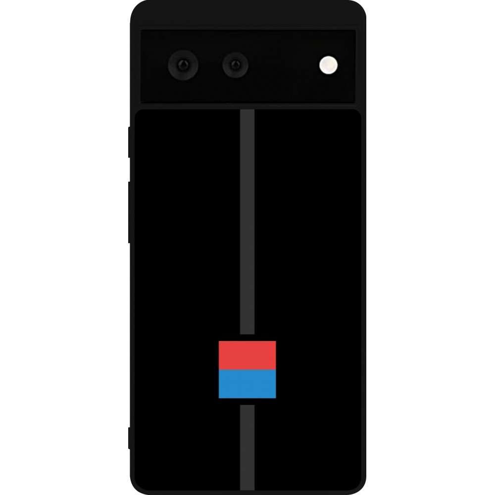 Google Pixel 6 Case Hülle - Silikon schwarz Kanton TI schwarz