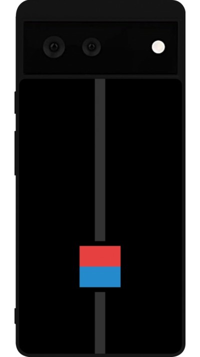 Google Pixel 6 Case Hülle - Silikon schwarz Kanton TI schwarz