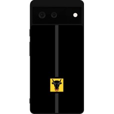 Coque Google Pixel 6 - Silicone rigide noir Canton UR noir