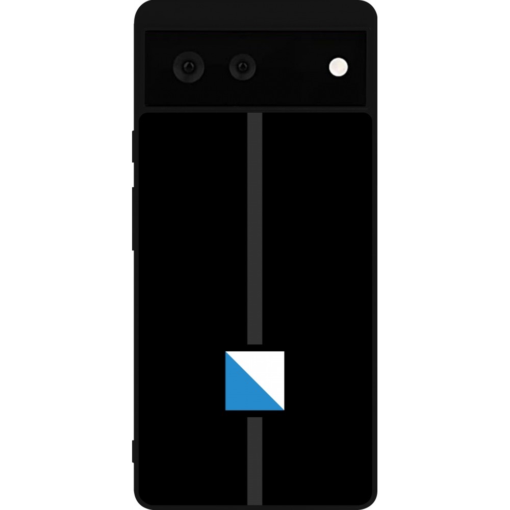 Coque Google Pixel 6 - Silicone rigide noir Canton ZH noir