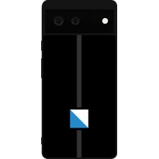 Coque Google Pixel 6 - Silicone rigide noir Canton ZH noir