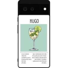 Coque Google Pixel 6 - Silicone rigide noir Cocktail recette Hugo