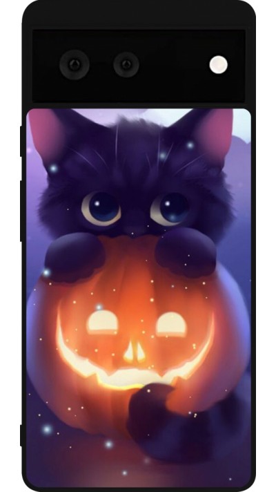 Coque Google Pixel 6 - Silicone rigide noir Halloween 17 15
