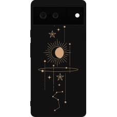 Coque Google Pixel 6 - Silicone rigide noir Spring 23 astro