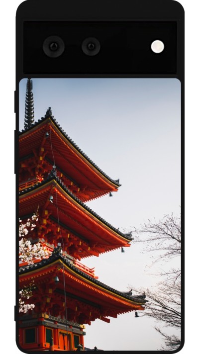 Google Pixel 6 Case Hülle - Silikon schwarz Spring 23 Japan