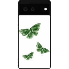 Google Pixel 6 Case Hülle - Silikon schwarz Butterflies Spring 2026