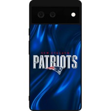 Google Pixel 6 Case Hülle - Silikon schwarz Super Bowl 26 Patriots 2
