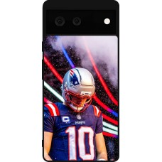 Google Pixel 6 Case Hülle - Silikon schwarz Super Bowl 26 Patriots 3