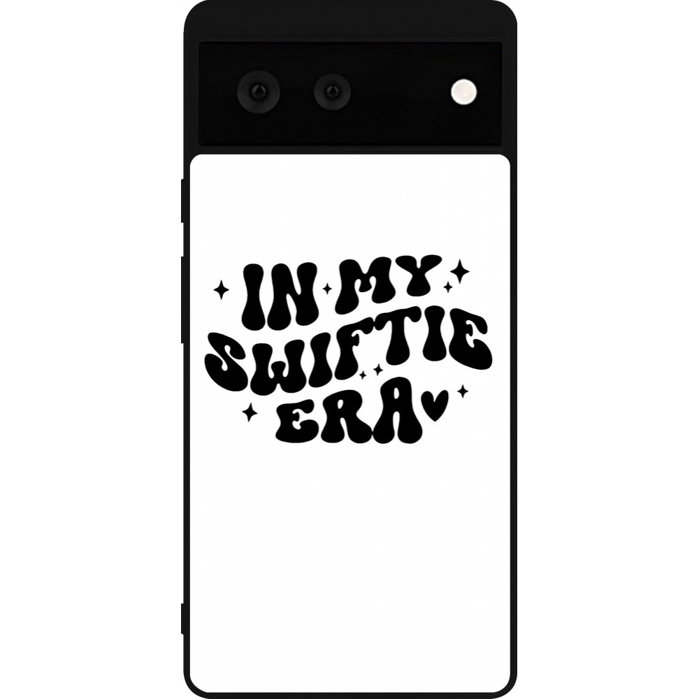 Coque Google Pixel 6 - Silicone rigide noir Taylor Swift In My Swiftie Era - White