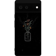 Coque Google Pixel 6 - Silicone rigide noir Vase black