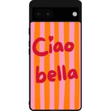 Google Pixel 6a Case Hülle - Silikon schwarz Bye Bella 2026