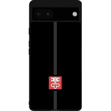 Google Pixel 6a Case Hülle - Silikon schwarz Kanton NW schwarz