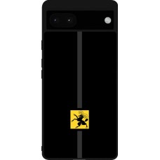 Google Pixel 6a Case Hülle - Silikon schwarz Kanton SH schwarz