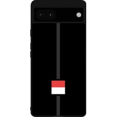 Google Pixel 6a Case Hülle - Silikon schwarz Kanton SO schwarz