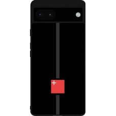 Google Pixel 6a Case Hülle - Silikon schwarz Kanton SZ schwarz