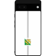 Google Pixel 6a Case Hülle - Silikon schwarz Kanton TG weiss