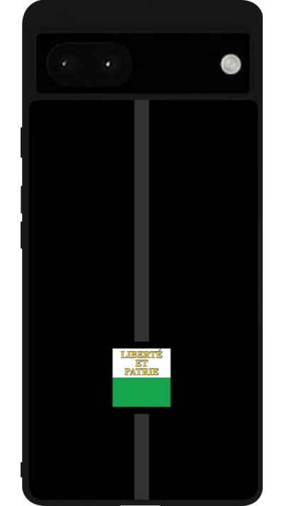 Google Pixel 6a Case Hülle - Silikon schwarz Kanton VD schwarz