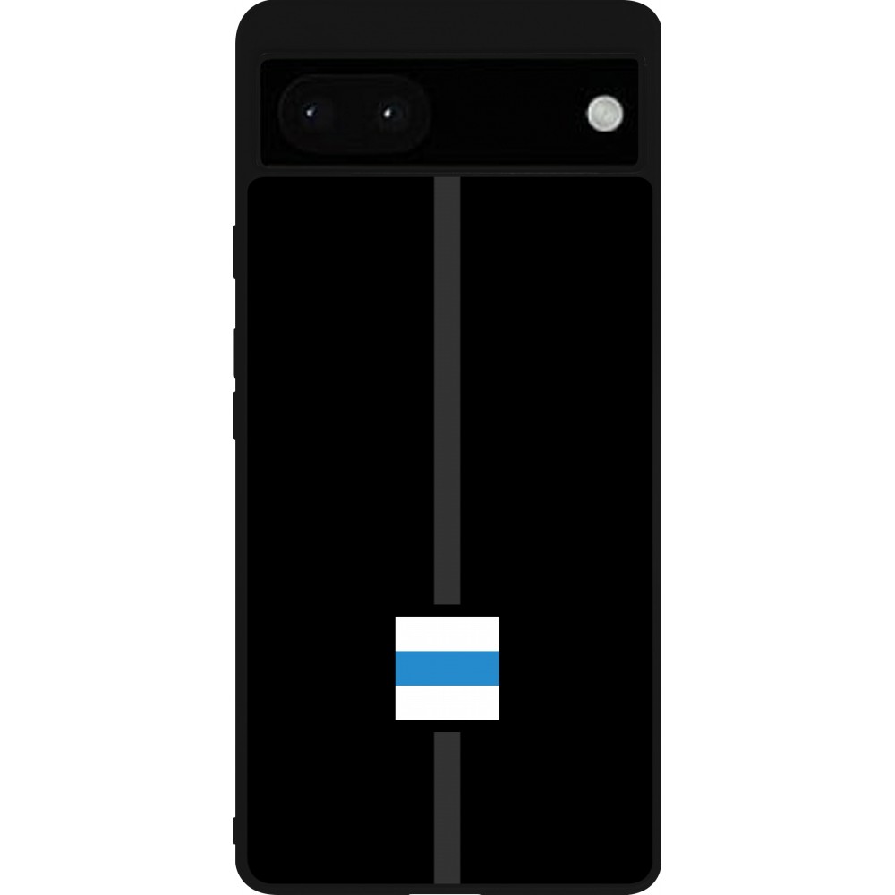 Google Pixel 6a Case Hülle - Silikon schwarz Kanton ZG schwarz