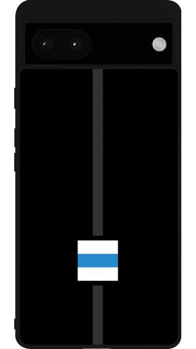 Google Pixel 6a Case Hülle - Silikon schwarz Kanton ZG schwarz