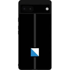 Google Pixel 6a Case Hülle - Silikon schwarz Kanton ZH schwarz