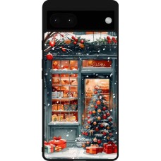 Coque Google Pixel 6a - Silicone rigide noir Christmas 25 Xmas Shop