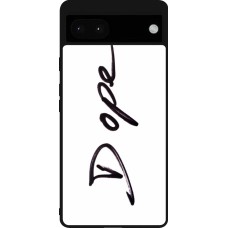 Google Pixel 6a Case Hülle - Silikon schwarz Dope