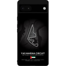 Coque Google Pixel 6a - Silicone rigide noir F1 Track 2025 Abu Dhabi