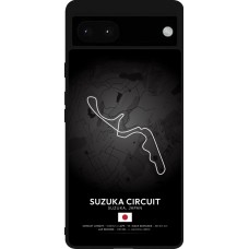 Google Pixel 6a Case Hülle - Silikon schwarz F1 Track 2025 Japan