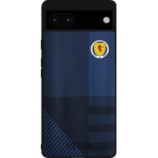 Google Pixel 6a Case Hülle - Silikon schwarz Schottland personalisierbares Fussballtrikot