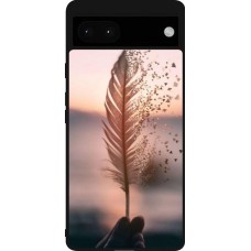 Google Pixel 6a Case Hülle - Silikon schwarz Hello September 11 19